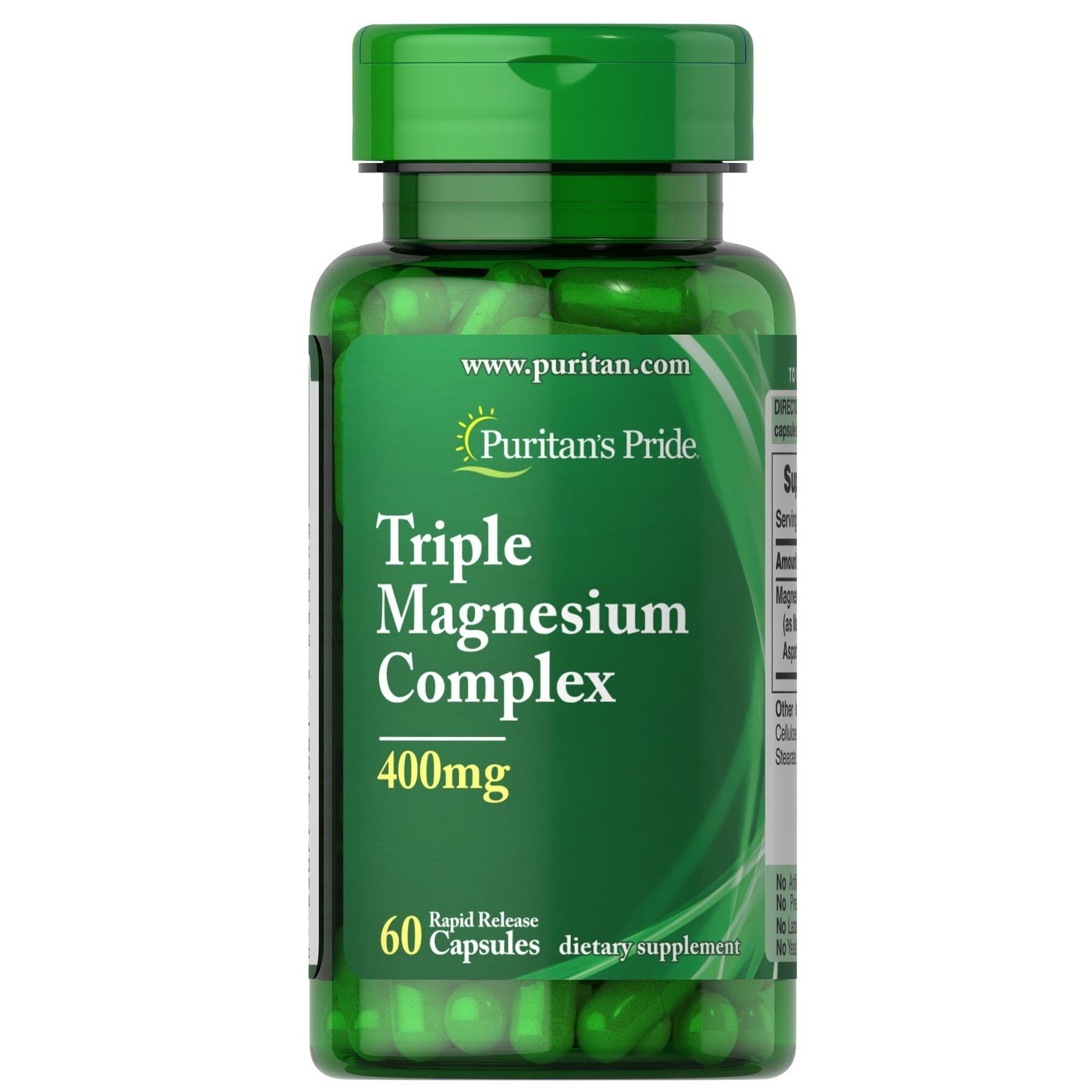 Triple Magnesium Complex, 400 mg – 60 capsules