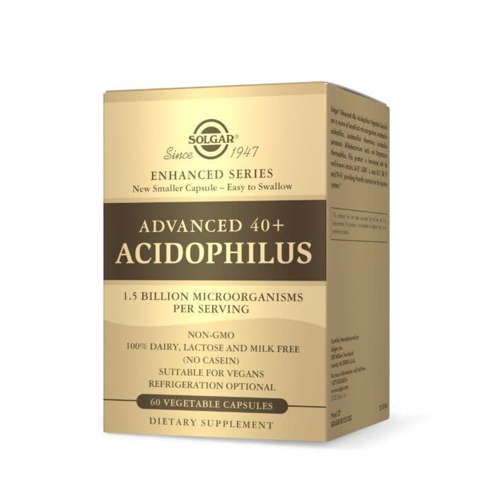 SOLGAR Advanced 40+ Acidophilus (60 capsules)