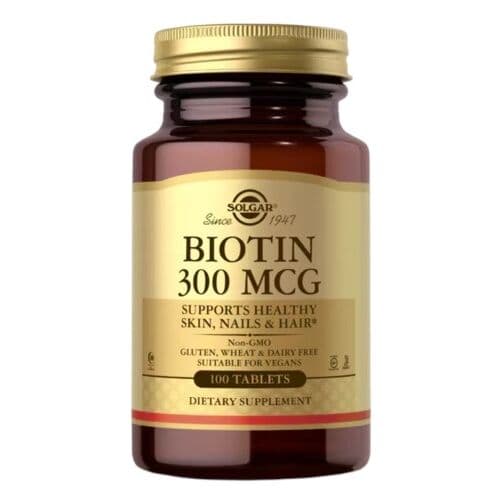 SOLGAR Biotin 300 µg (100 tabs)