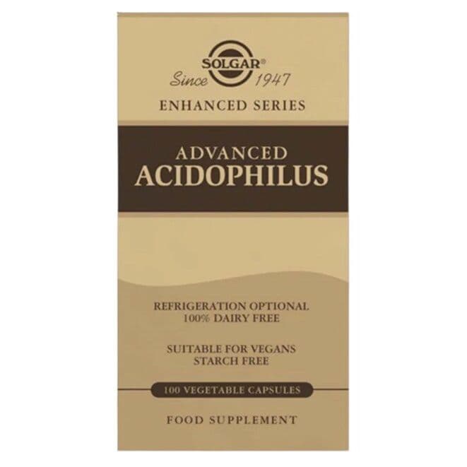 SOLGAR Advanced Acidophilus (100 capsules)