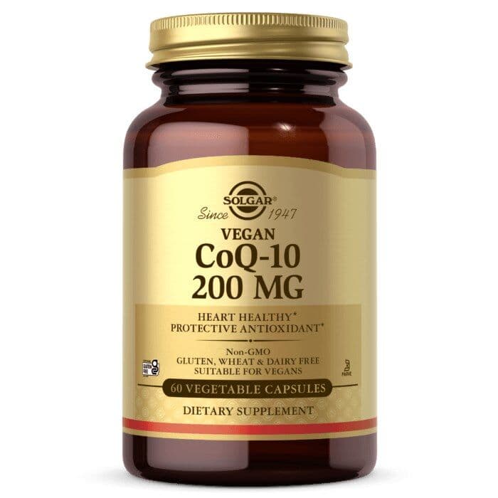 SOLGAR Vegan CoQ-10, 200 mg (60 capsules)