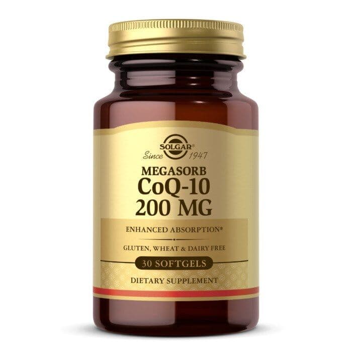 SOLGAR Megasorb CoQ10, 200 mg (30 capsules)