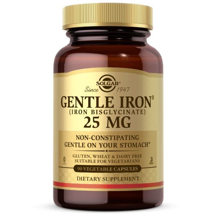 Blidt jern, 20 mg - 90 veganske kapsler