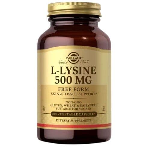 SOLGAR L-Lysine 500 mg (100 capsules)
