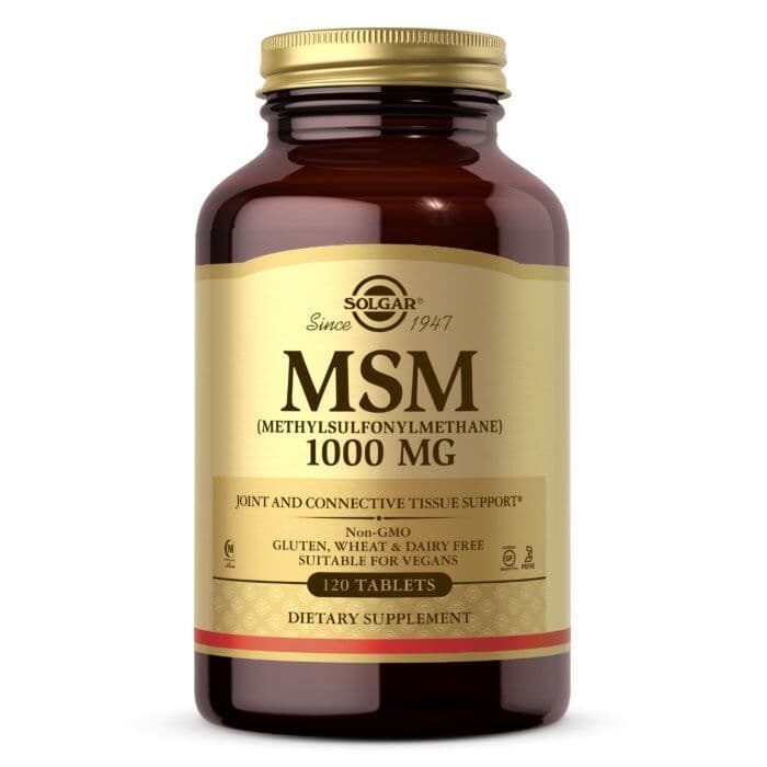 SOLGAR MSM, 1000 mg (120 tabs)