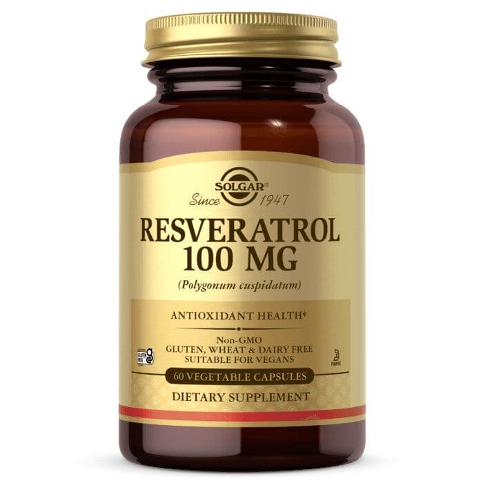 Resveratrol - 60 vegetabilske kapsler