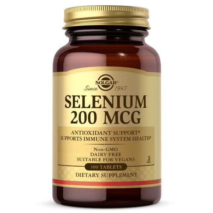 SOLGAR Selenium, 200 µg (100 tabs)