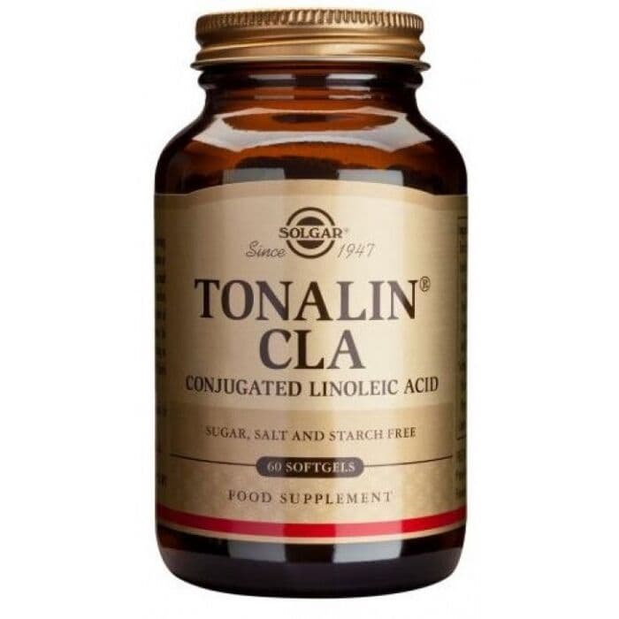 SOLGAR CLA – Tonalin 1300 mg from Safflower Seed Oil (60 capsules)