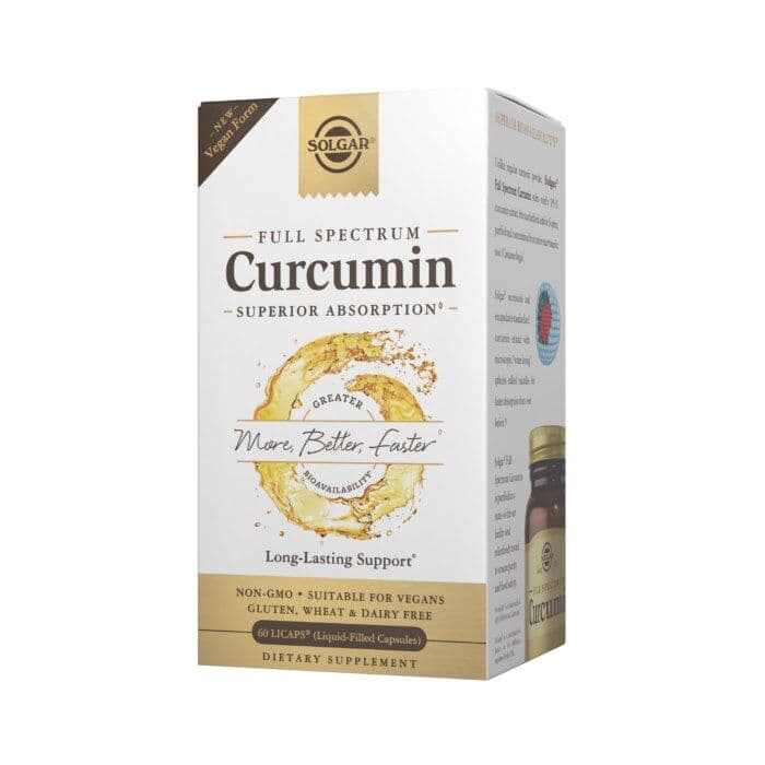 SOLGAR Curcumin Full Spectrum Vegan Form (60 cápsulas)