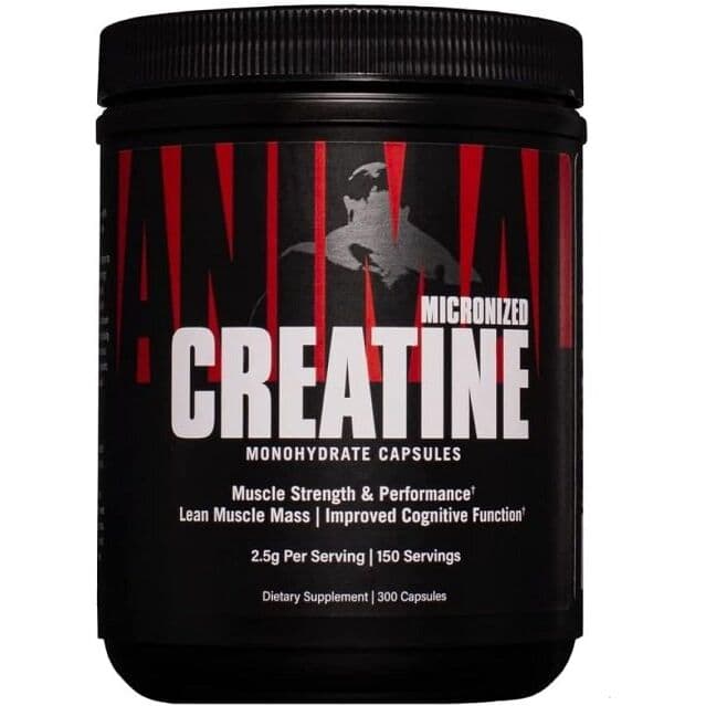 Micronized Creatine Monohydrate Capsules - 300 capsules