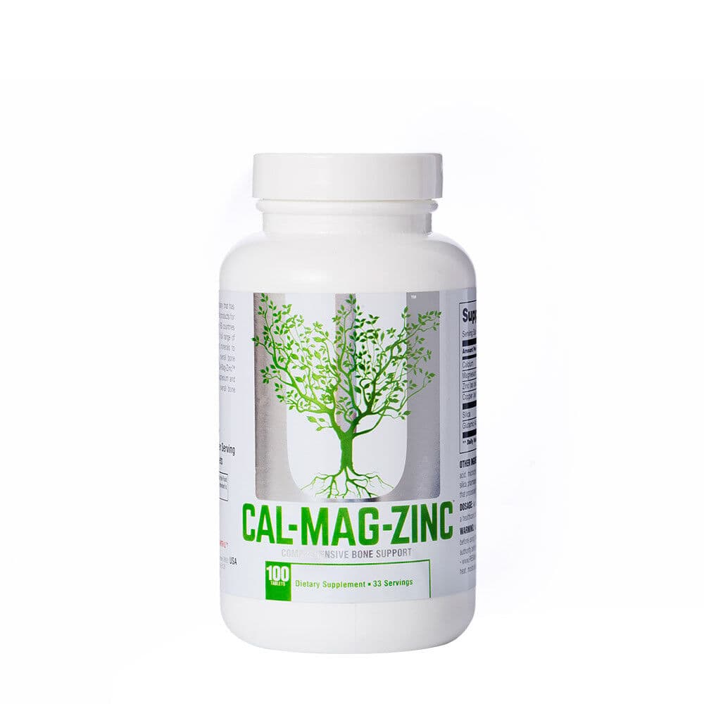 Universal Nutrition Calcium Zinc and Magnesium Plus Copper (100 Tablets)