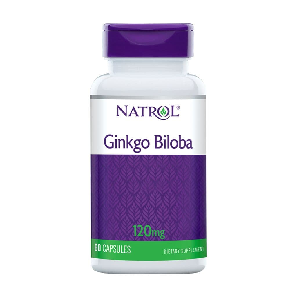 Ginkgo Biloba, 120mg – 60 capsules