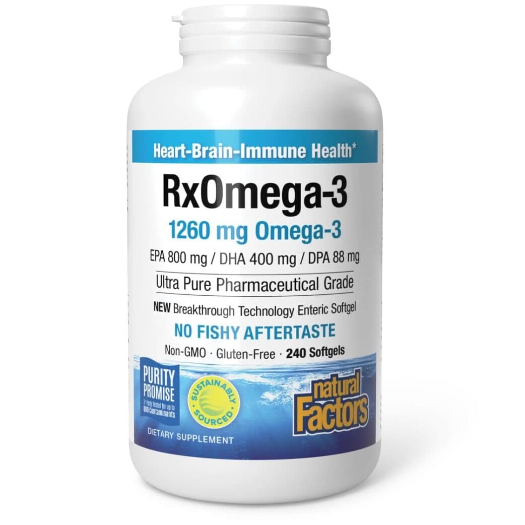 Natural Factors RxOmega-3 240 soft Kapseln