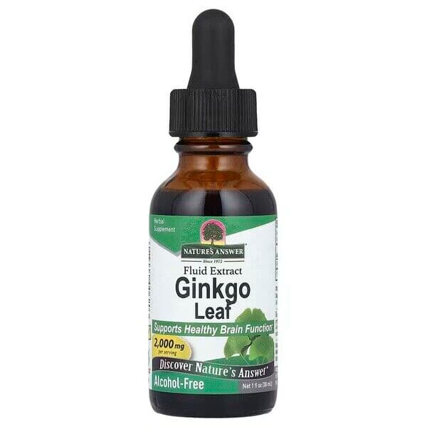 Ginkgo Leaf, 2000mg - 30 ml.