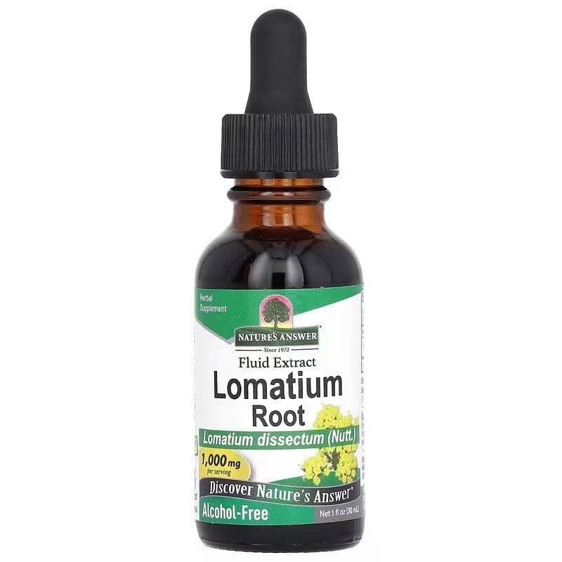 Lomatium Root, 1000mg - 30 ml.