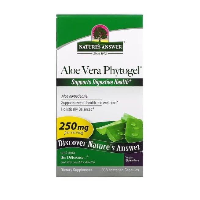 Aloe Vera, 250mg - 90 vcaps