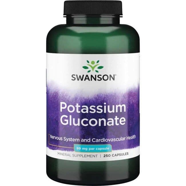 Potassium Gluconate, 99mg - 250 capsules