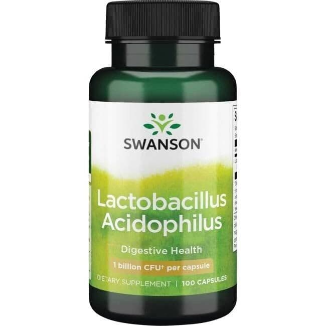 Lactobacillus Acidophilus, 1 billion CFU – 100 capsules