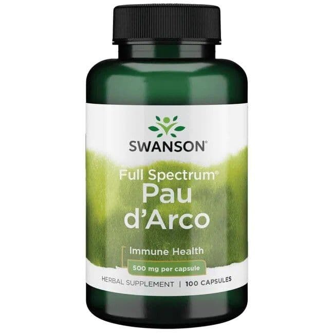 Full Spectrum Pau d'Arco, 500mg – 100 capsules