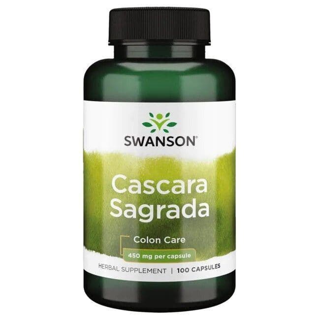 Cascara Sagrada, 450mg – 100 capsules