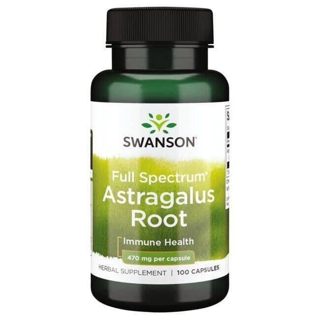 Astragalus Root, 470mg – 100 capsules