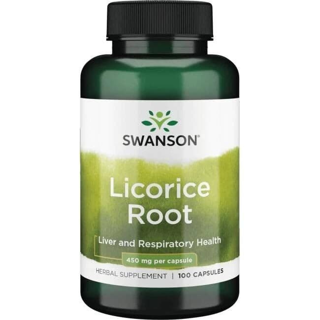 Licorice Root, 450mg - 100 capsules