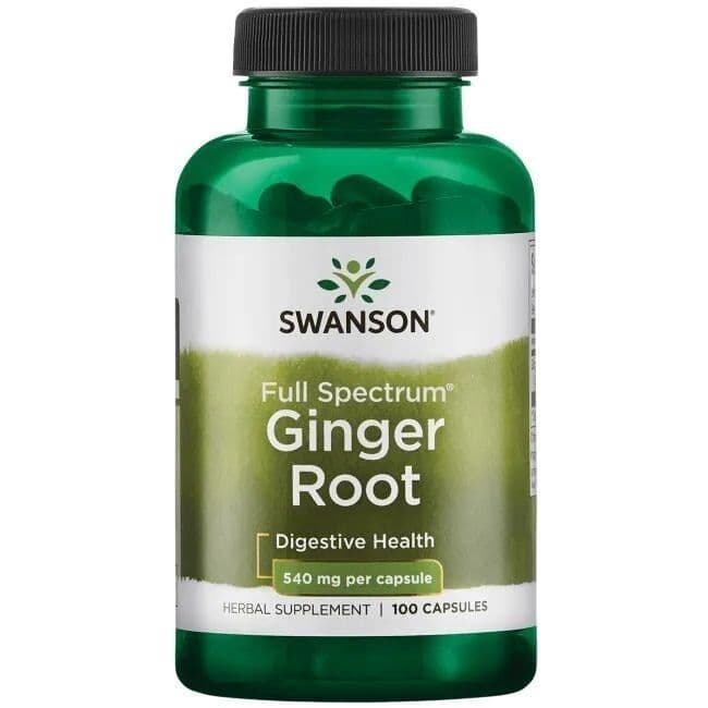 Ginger Root, 540mg – 100 capsules