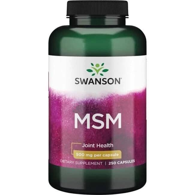 MSM, 500mg - 250 Kapseln