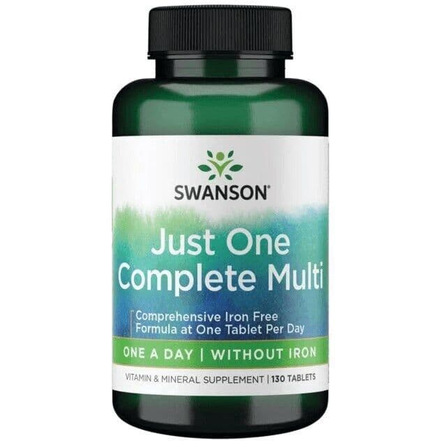 Just One Complete Multi without Iron – 130 tablets