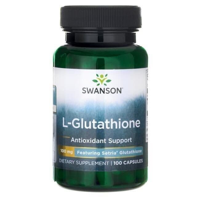 L-Glutathione, 100mg – 100 capsules