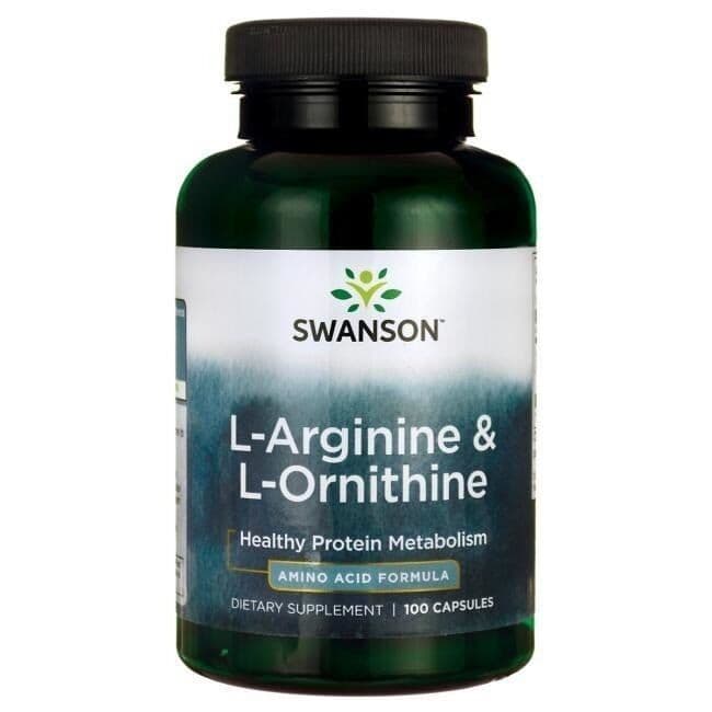 L-Arginine & L-Ornithine - 100 capsules