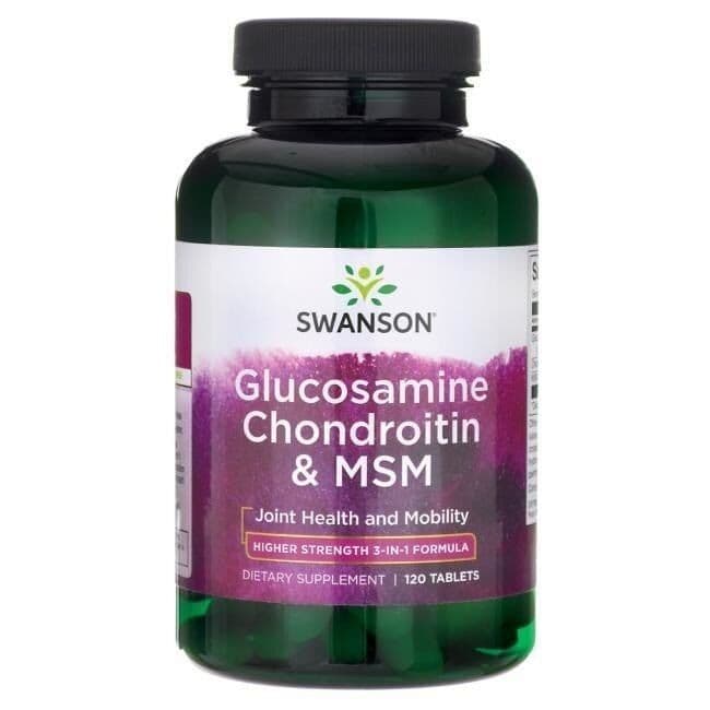 SWANSON Gluk/Chond/MSM 500/400/200mg