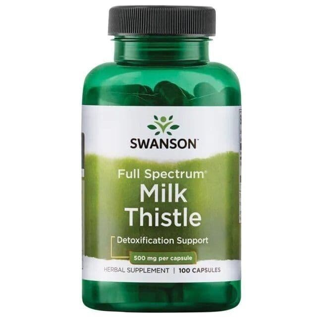 SWANSON FS Milk Thistle 500mg 100 kaps
