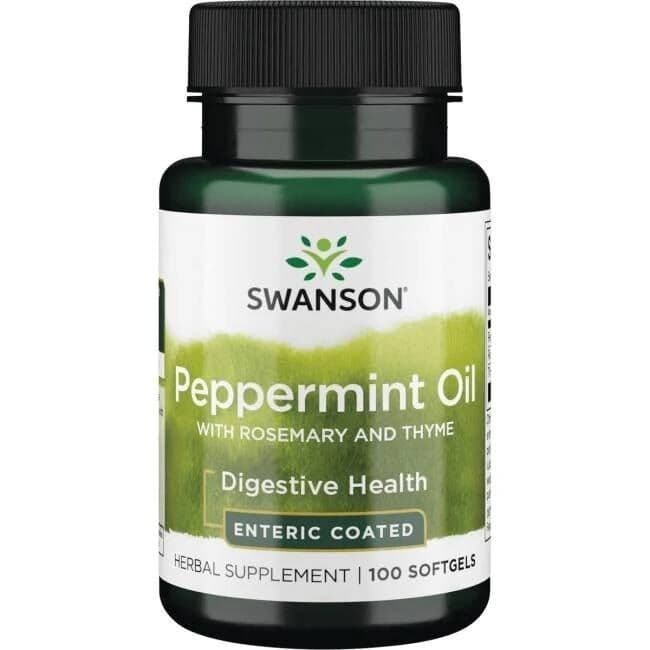SWANSON Peppermint Oil Combination 100sgels