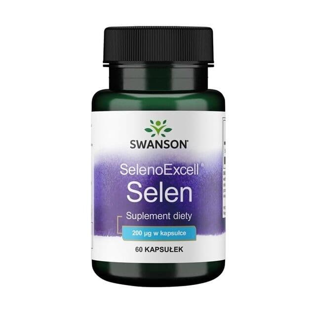 SelenoExcell Selenium, 200µg – 60 capsules