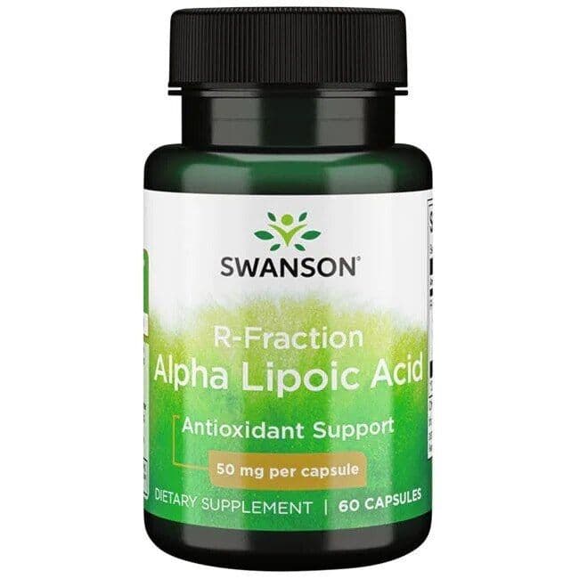 R-Fraction Alpha Lipoic Acid, 50mg – 60 capsules