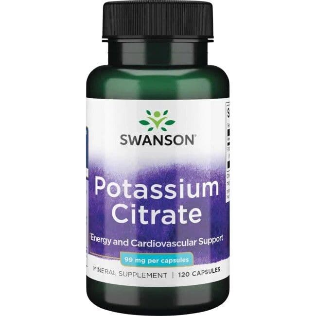 Potassium Citrate, 99mg – 120 capsules