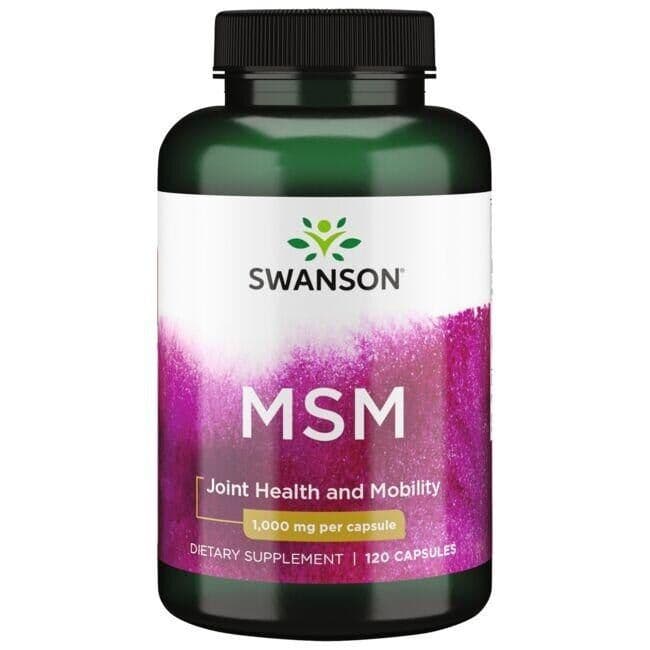 MSM, 1000mg – 120 capsules