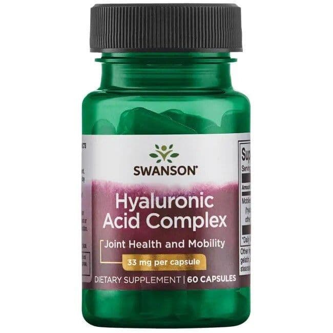 Hyaluronic Acid Complex, 33mg - 60 capsules