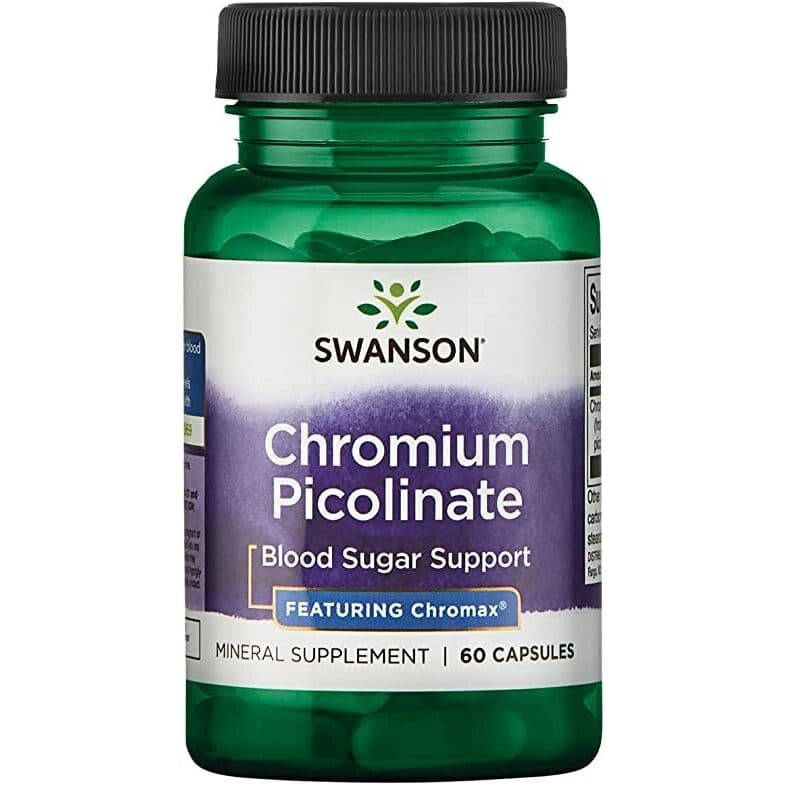 Chromium Picolinate Featuring Chromax, 200µg – 60 capsules