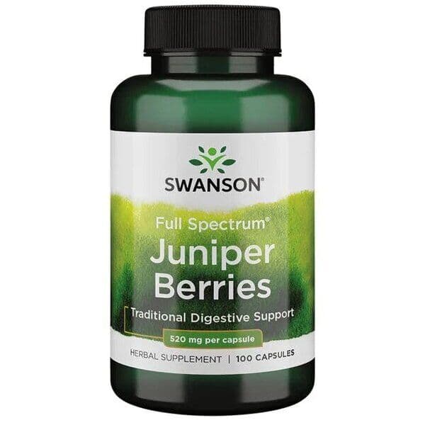 Full Spectrum Juniper Berries, 520mg - 100 capsule