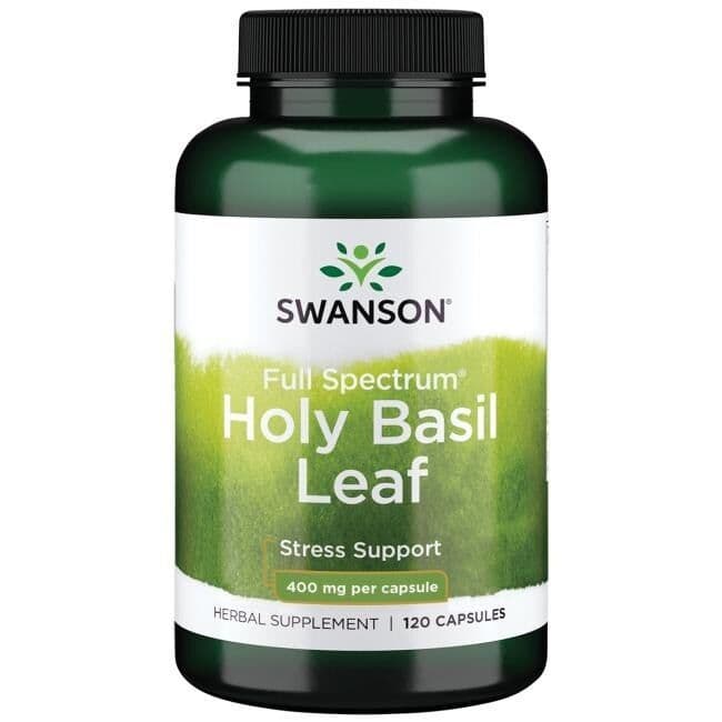 Holy Basil Leaf, 400mg – 120 capsules