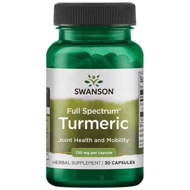 Full Spectrum Turmeric, 720mg – 30 cápsulas