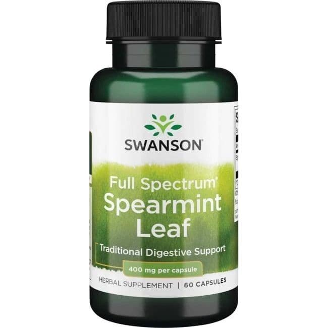 Full Spectrum Spearmint Leaf, 400mg – 60 capsules