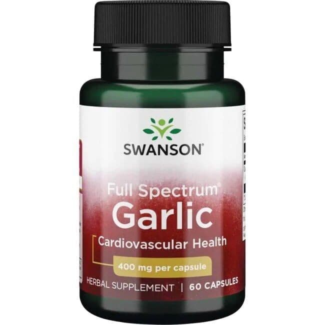Full Spectrum Garlic, 400mg – 60 capsules