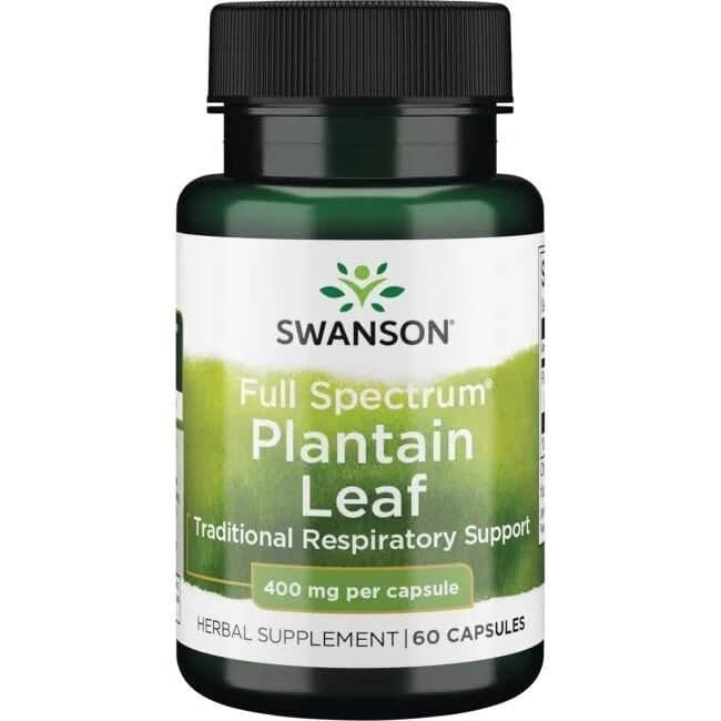 Full Spectrum Plantain Leaf, 400mg - 60 capsules