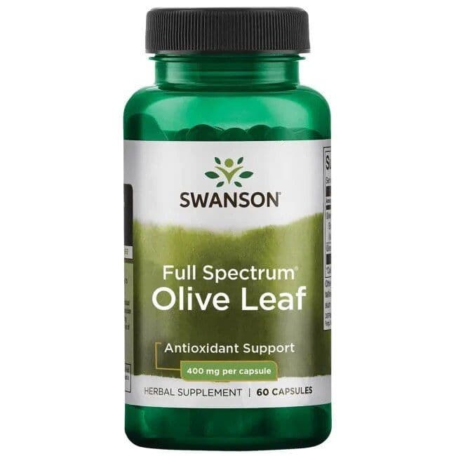 Full Spectrum Olive Leaf, 400mg – 60 capsules