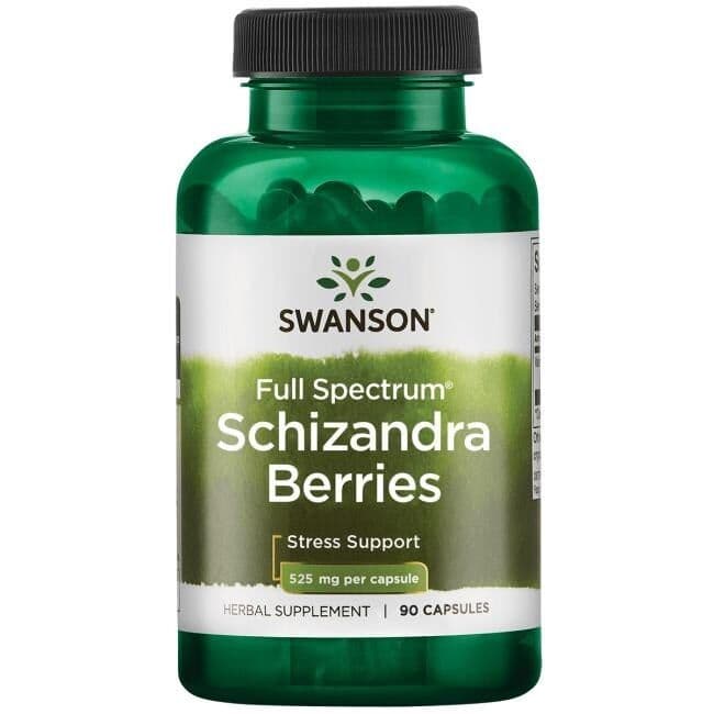 Full Spectrum Schizandra Berries, 525mg – 90 capsules
