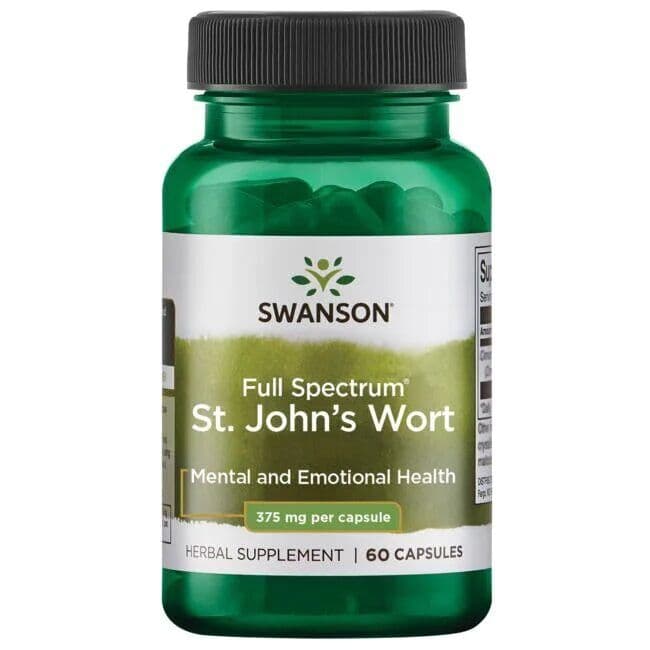 St. John's Wort, 375mg – 60 capsules