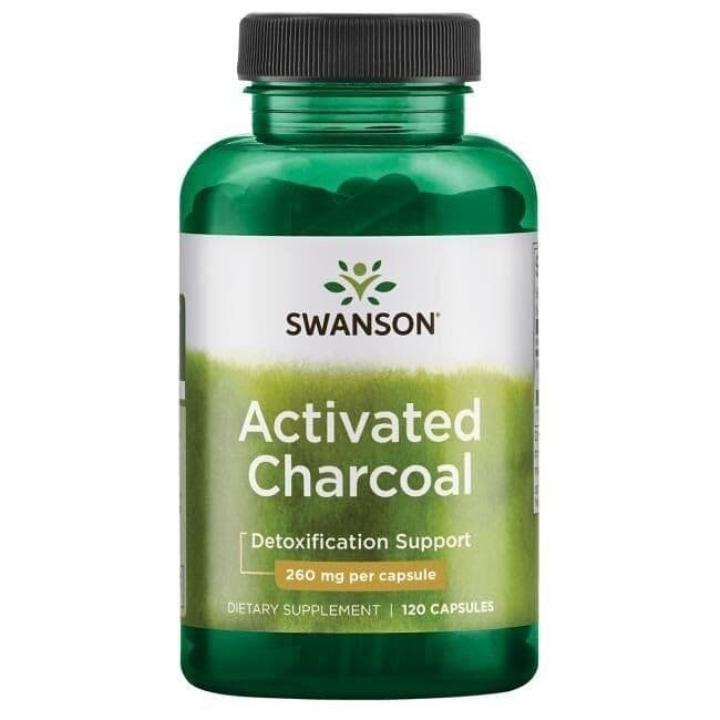 Activated Charcoal, 260mg – 120 capsules